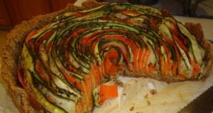 Carrot and Zucchini Tart