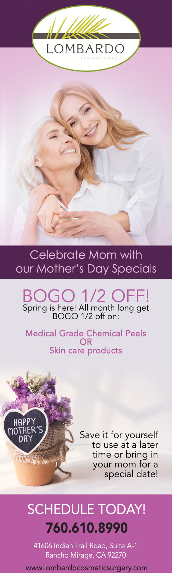 May Monthly Specials