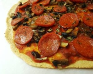 Paleo Pizza! (makes 2 crusts)