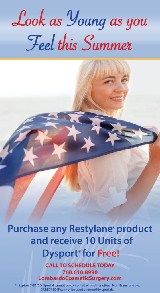 Dr. Lombardo’s July Monthly Special