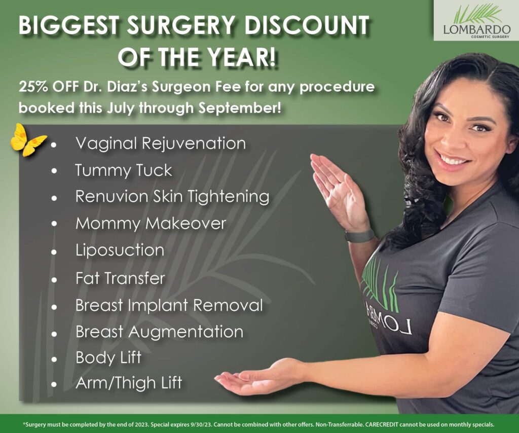 Dr. Diaz&#8217;s Summer Cosmetic Surgery Special